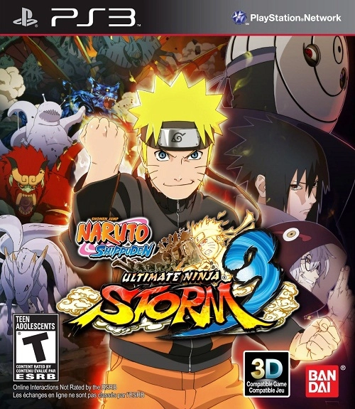 Download Naruto Shippuden – Narutimate Storm 3 PS3 ROM (Decrypted ISO)