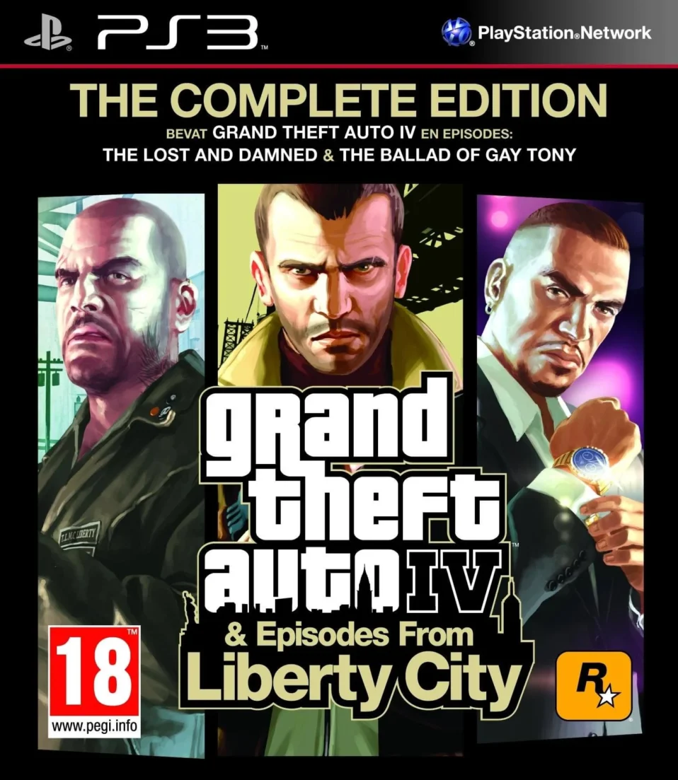 Download Grand Theft Auto IV & Episodes from Liberty City PS3 ROM (Decrypted ISO)