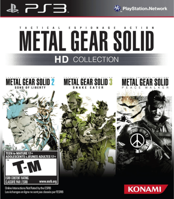 Download Metal Gear Solid HD Collection PS3 ROM (Decrypted ISO)