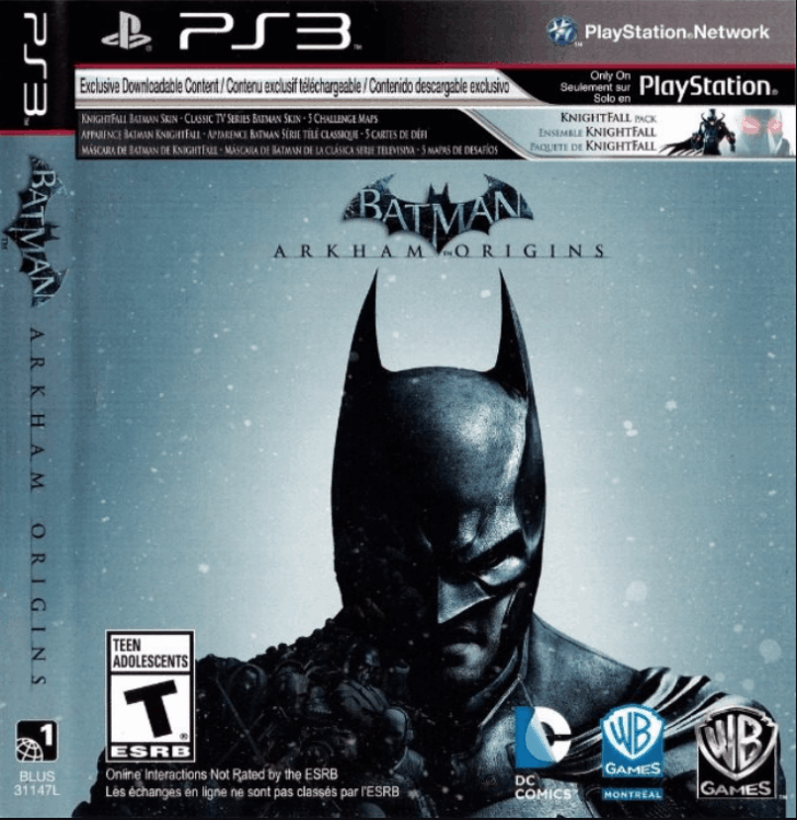 Download Batman: Arkham Origins PS3 ROM (Decrypted ISO)