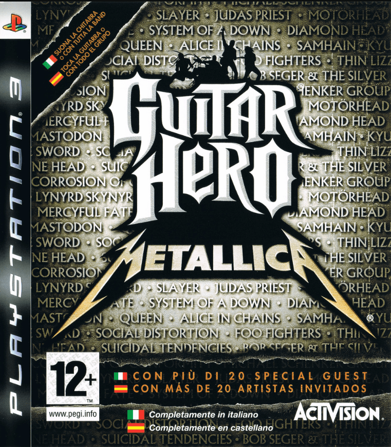 Download Guitar Hero: Metallica PS3 ROM (Decrypted ISO)