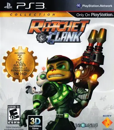 Download Ratchet & Clank Collection (HD Collection) PS3 ROM (Decrypted ISO)