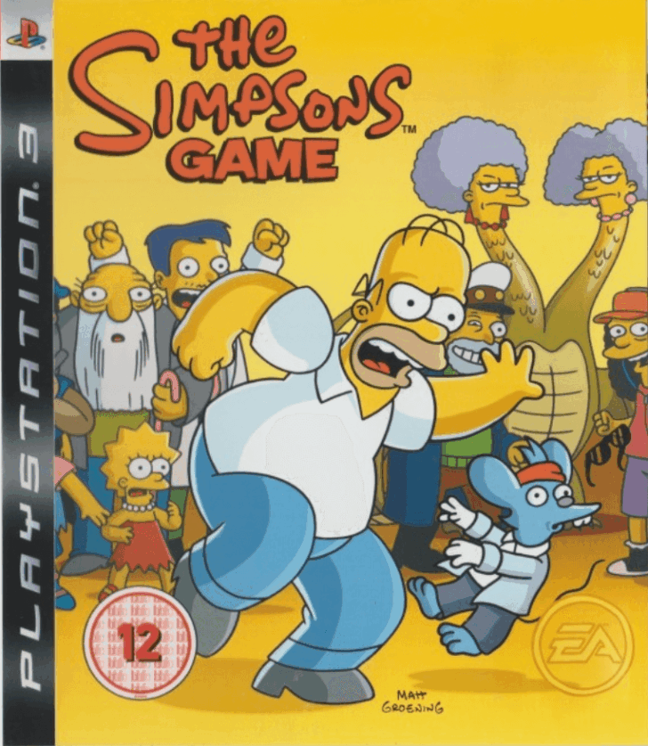 Download The Simpsons Game PS3 ROM (Decrypted ISO)