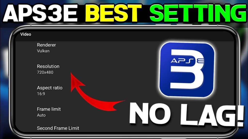 Best aPS3E Settings for 60 fps gaming.